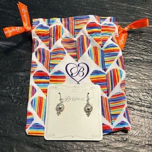 Brighton Pretty Tough Stud French Wire Earrings